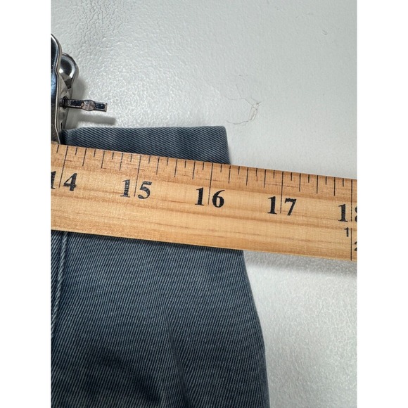 Peter Millar Raleigh Washed Twill Flat Front Pants Blue Pima Cotton Size‎ 33x27 - Picture 5 of 7